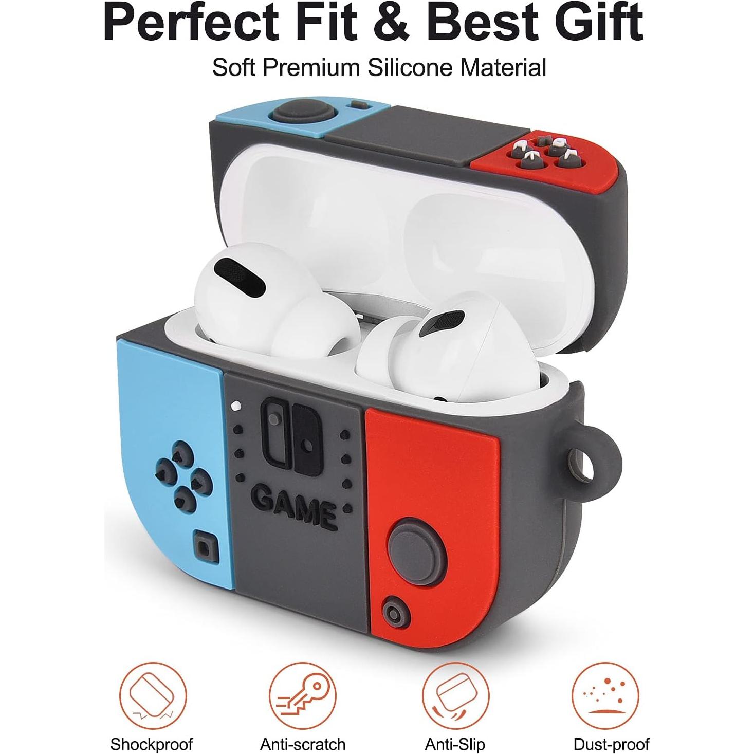 Funda de Silicona KOREDA para AirPods Pro 2da Gen - Diseño Switch