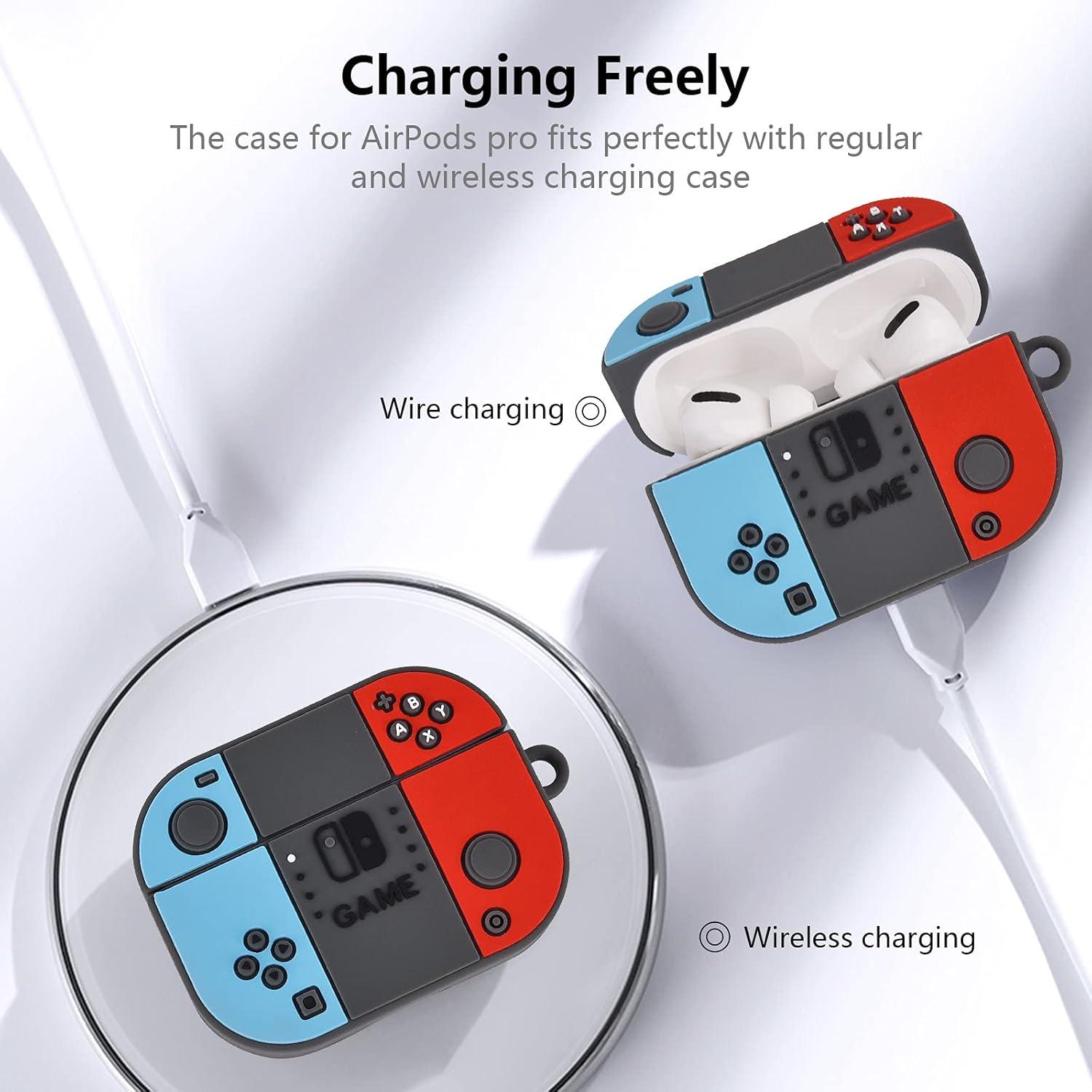 Funda de Silicona KOREDA para AirPods Pro 2da Gen - Diseño Switch