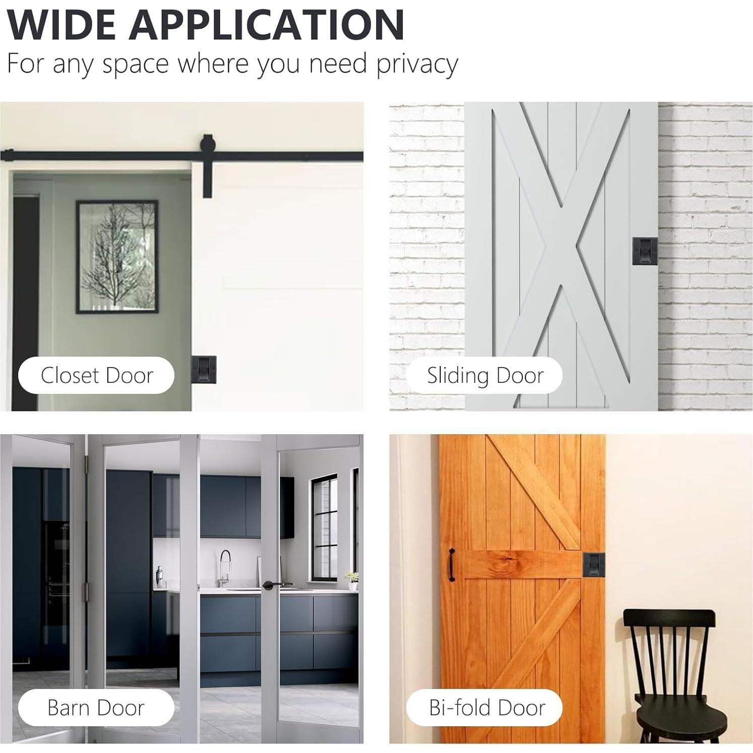 Cerradura de Puerta Deslizante HOME MASTER HARDWARE 7x6.35cm