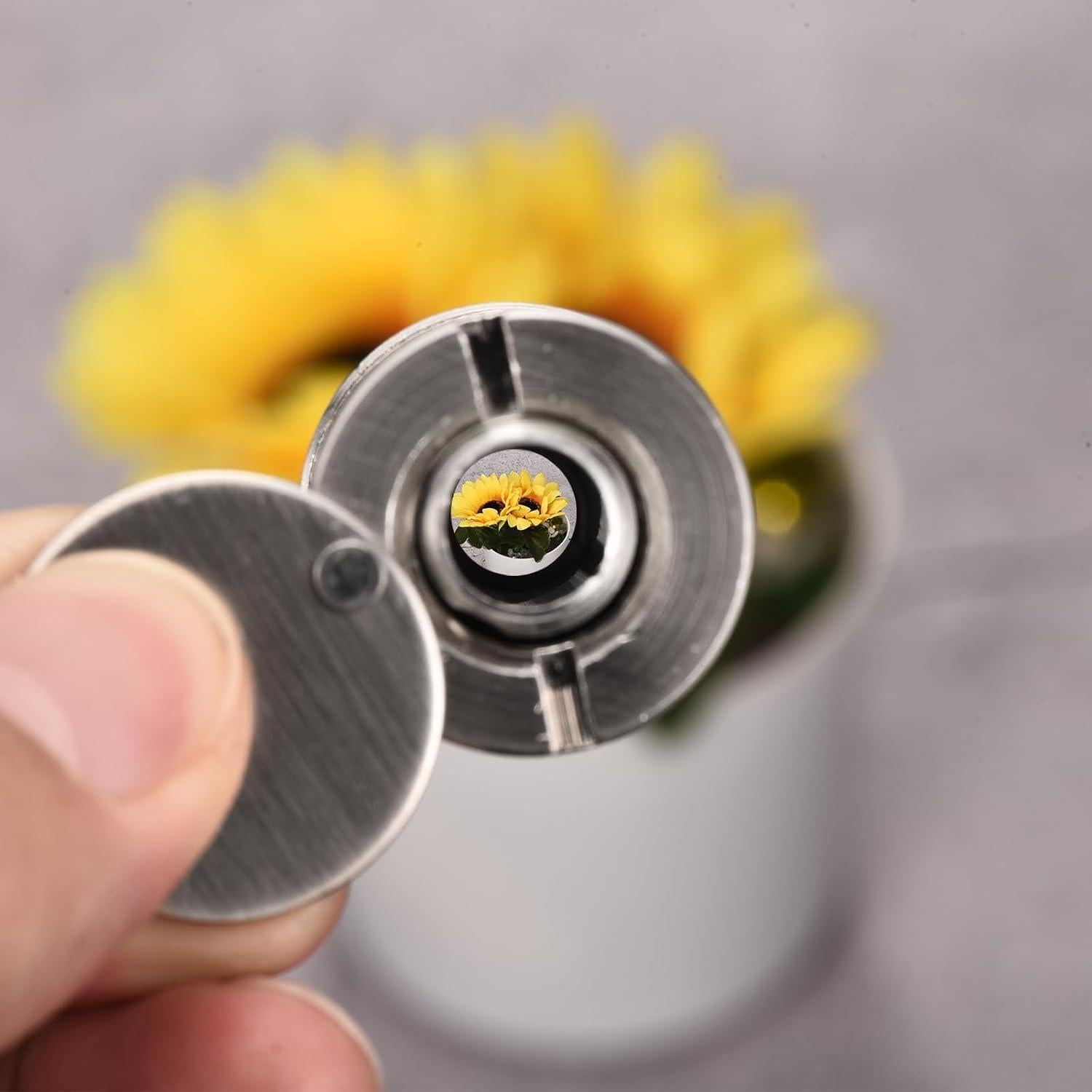 Mirilla de Puerta PATIKIL 180 Grados Cromo 2 Pcs