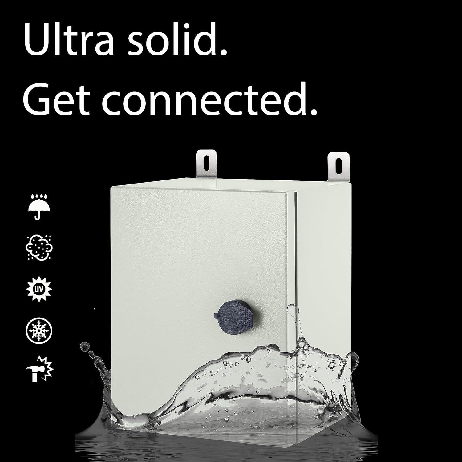 Caja Eléctrica de Metal KWONONG IP65 250x200x150mm