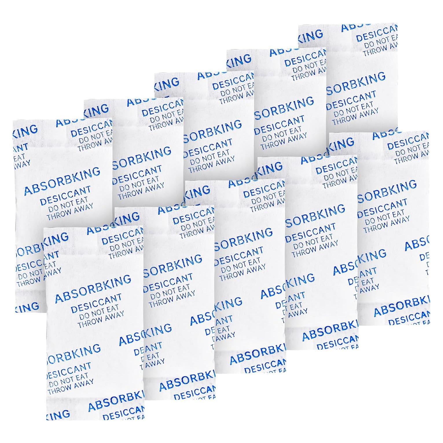 Paquetes Deshidratantes de Gel de Sílice 0.5G - Absorbking 150 Unidades