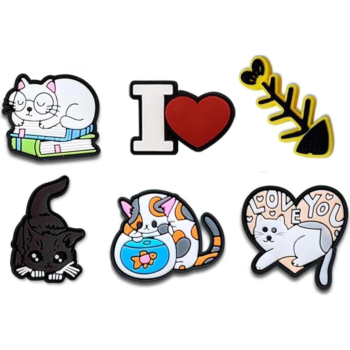 Set de 30 Encantos de PVC para Zapatos - Lindos y Divertidos