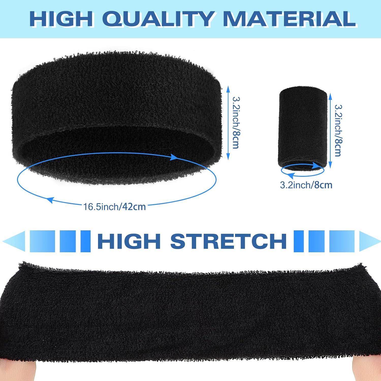 Conjunto 18 Piezas Muñequera y Diadema Hungdao Colorido