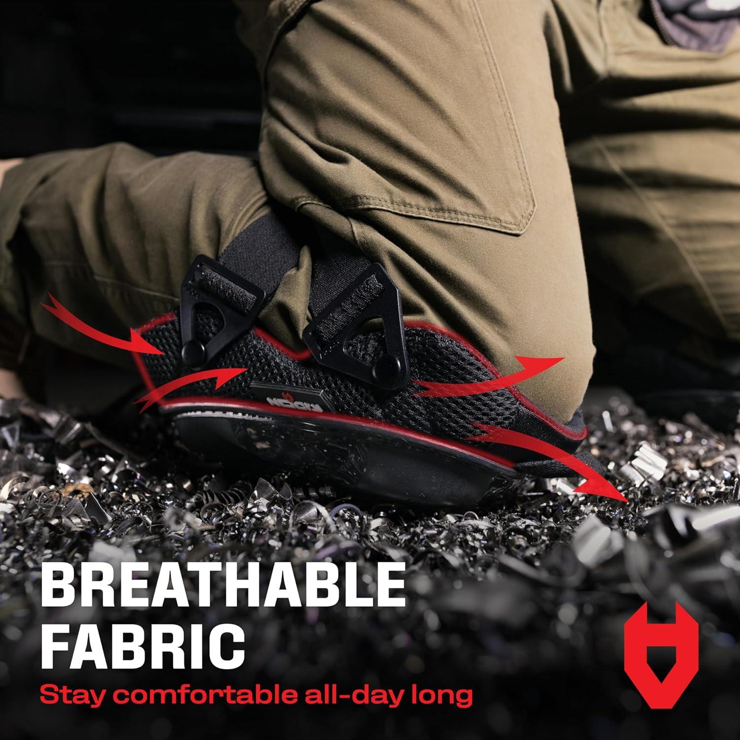 Almohadillas de Rodilla Profesionales NoCry - Gel y Espuma, Ajustables