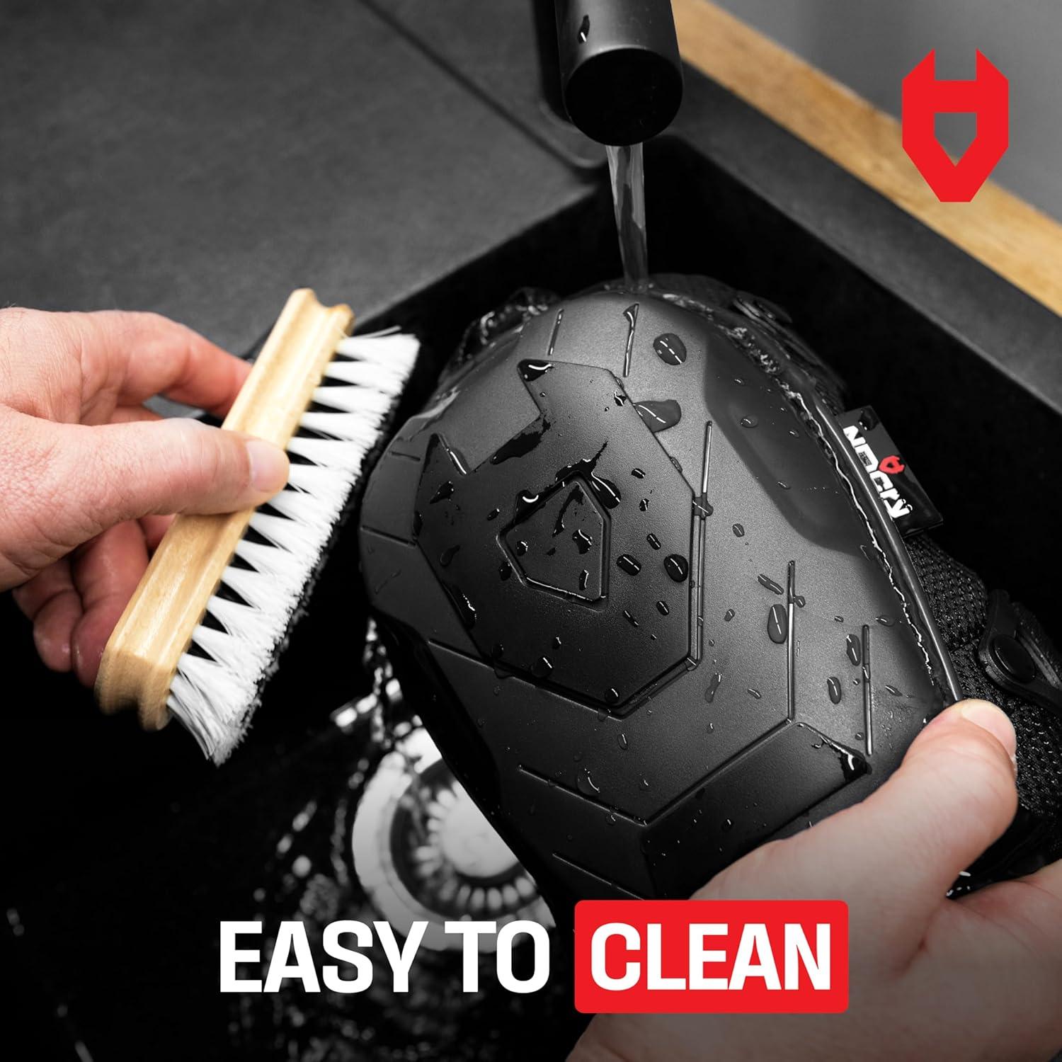 Almohadillas de Rodilla Profesionales NoCry - Gel y Espuma, Ajustables