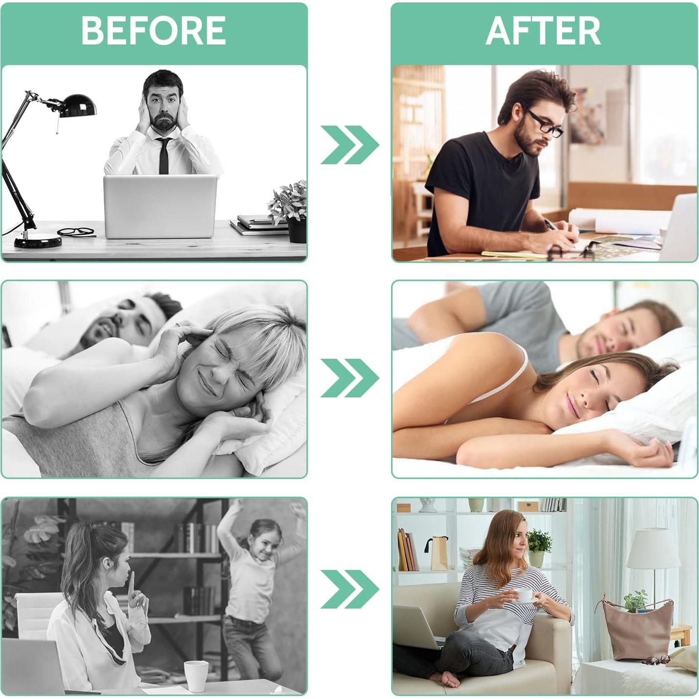 Tapones de Espuma LYSIAN 100 Pares Pequeños 35dB SNR