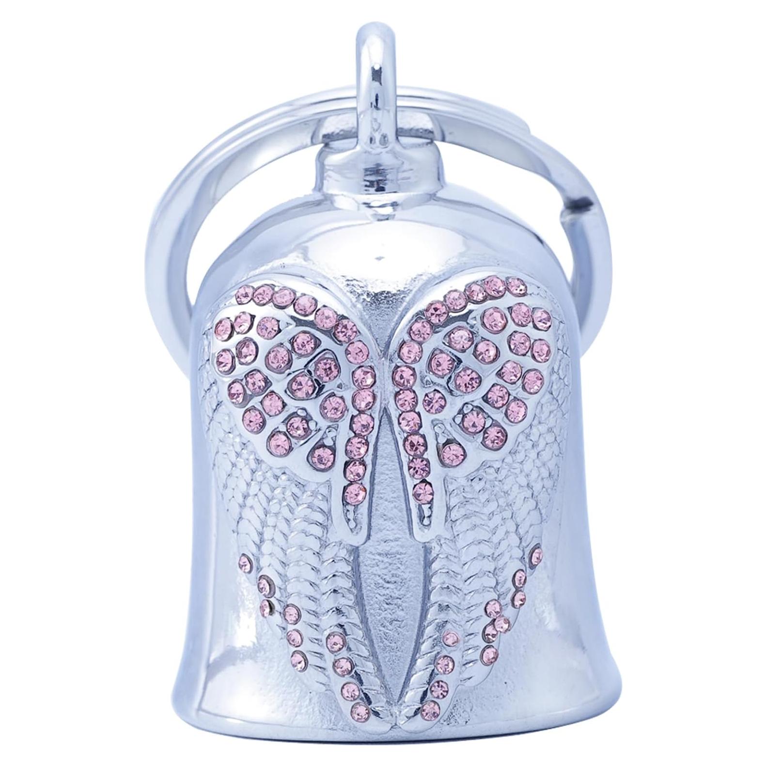 Campana de Motocicleta 3D CYZBTBl Plateada - Accesorio de Seguridad