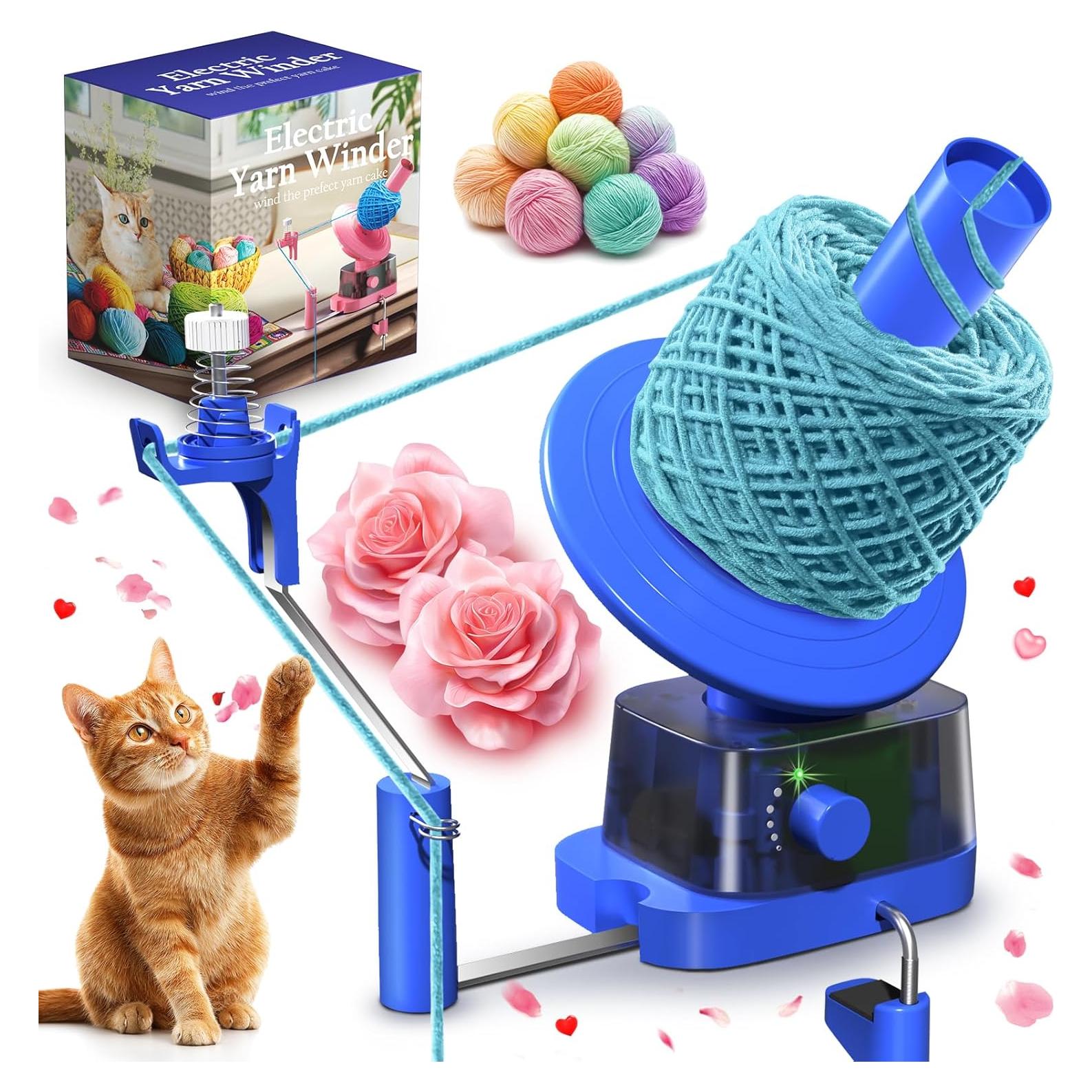 Enrollador de Hilo Eléctrico CozyBomB SPYW-1 368.5 g Azul