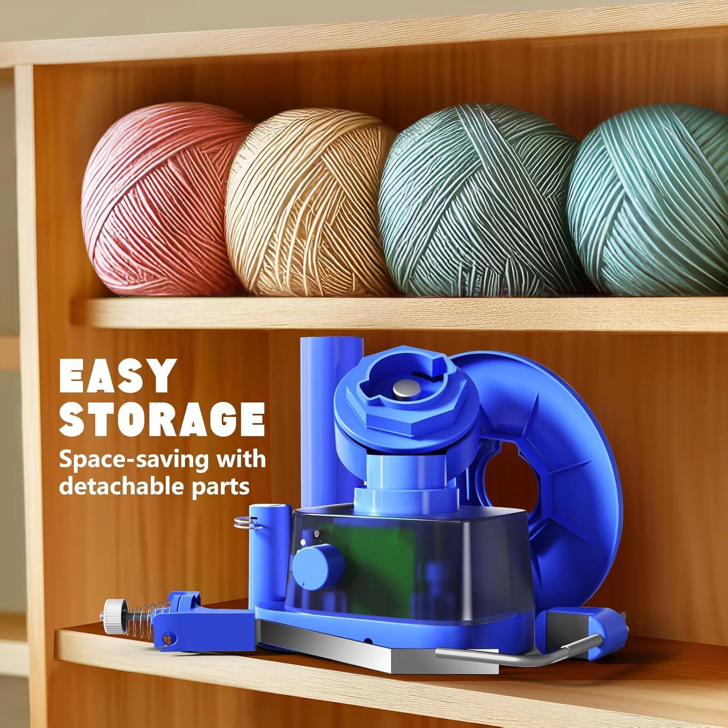 Enrollador de Hilo Eléctrico CozyBomB SPYW-1 368.5 g Azul