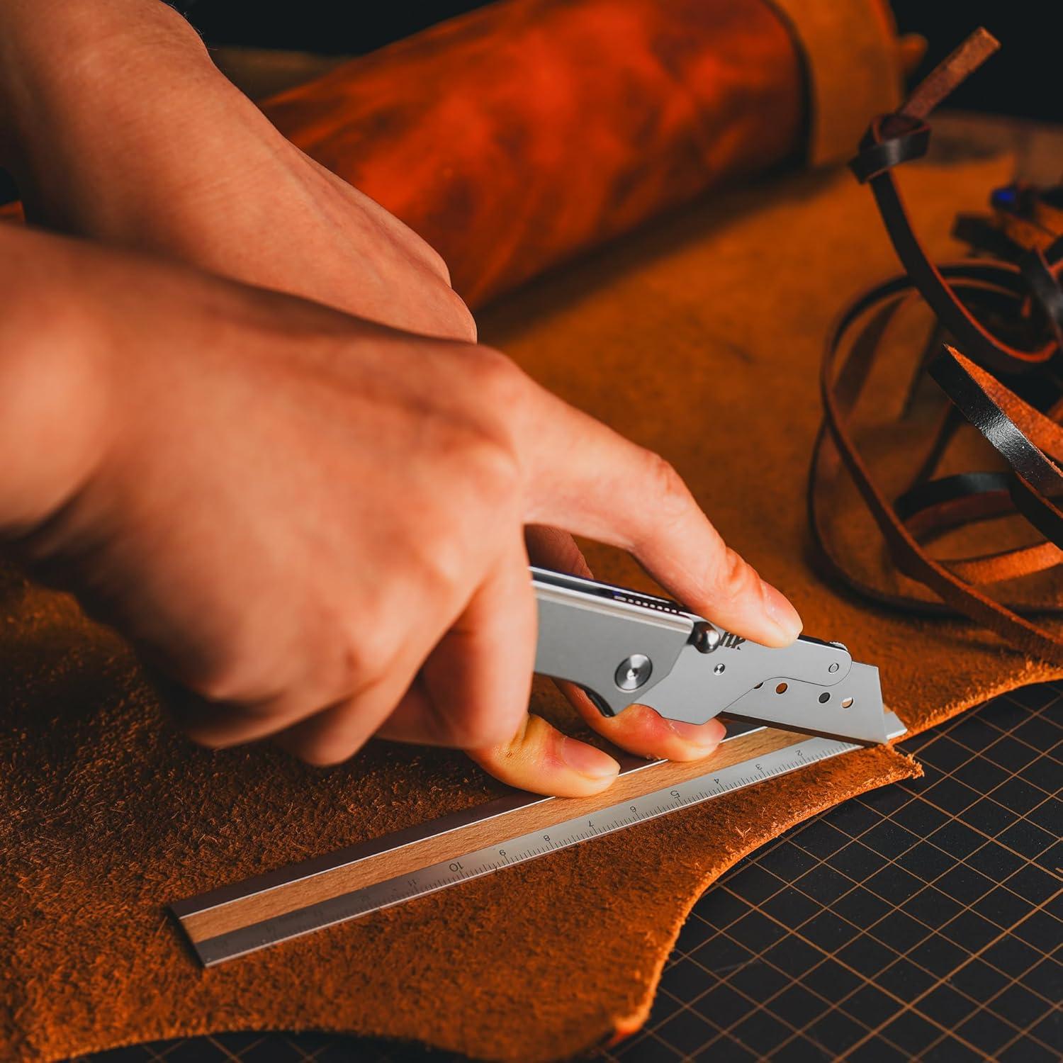 Cuchillo Utilitario Plegable NUKNIVES Kumpanter U23 G10 Negro