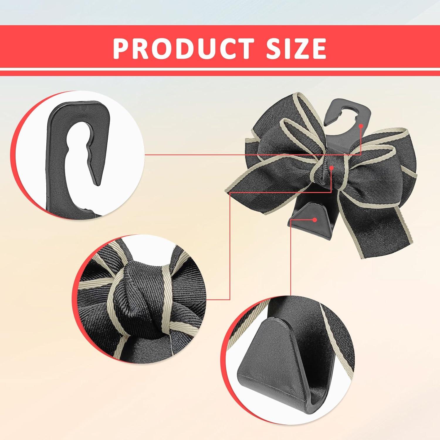 Gancho para Asiento de Coche ZOKYUYS 2PC Negro - Organizador 25kg