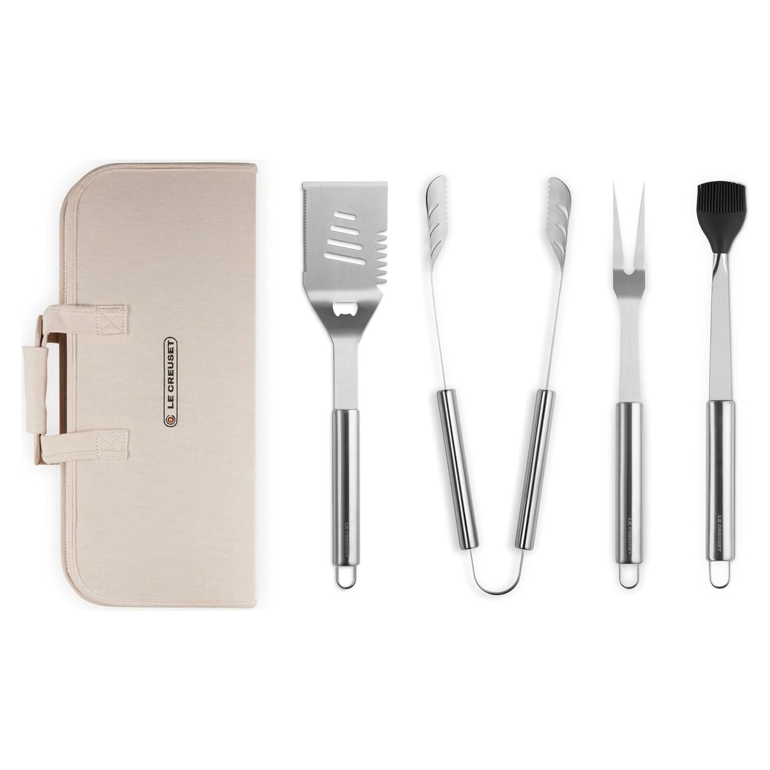 Juego de Herramientas para Asar al Aire Libre 5 Piezas Le Creuset