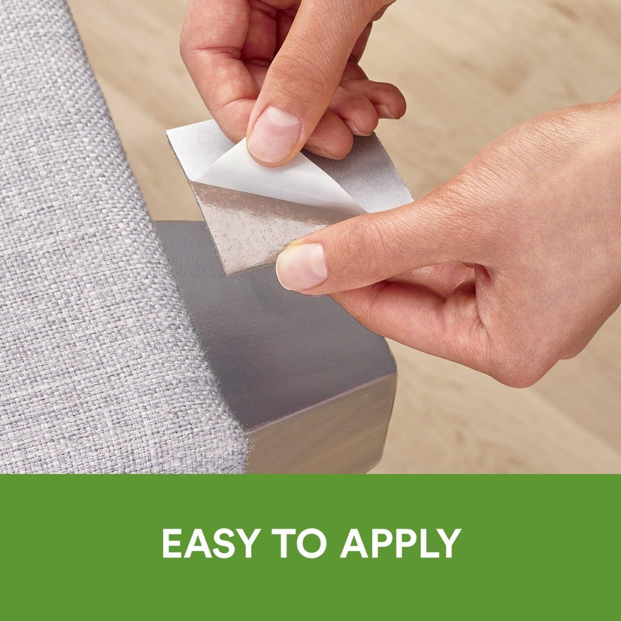 Almohadillas de Fieltro Scotch 4 Pcs para Muebles Beige 10x15 cm