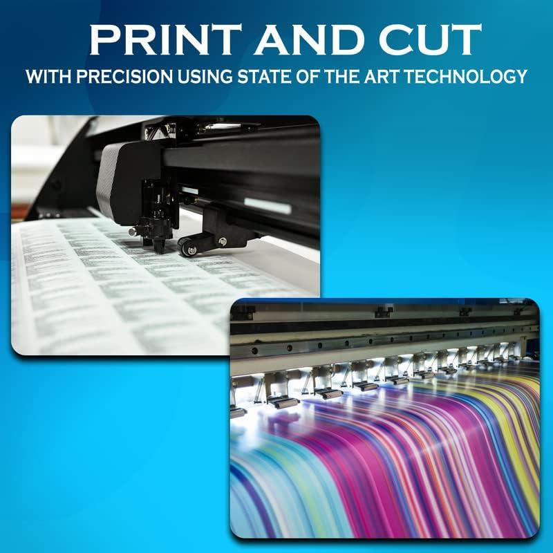 Calcomanías FHJ Neon 2-Pack Vinilo Laminado 12,7 cm