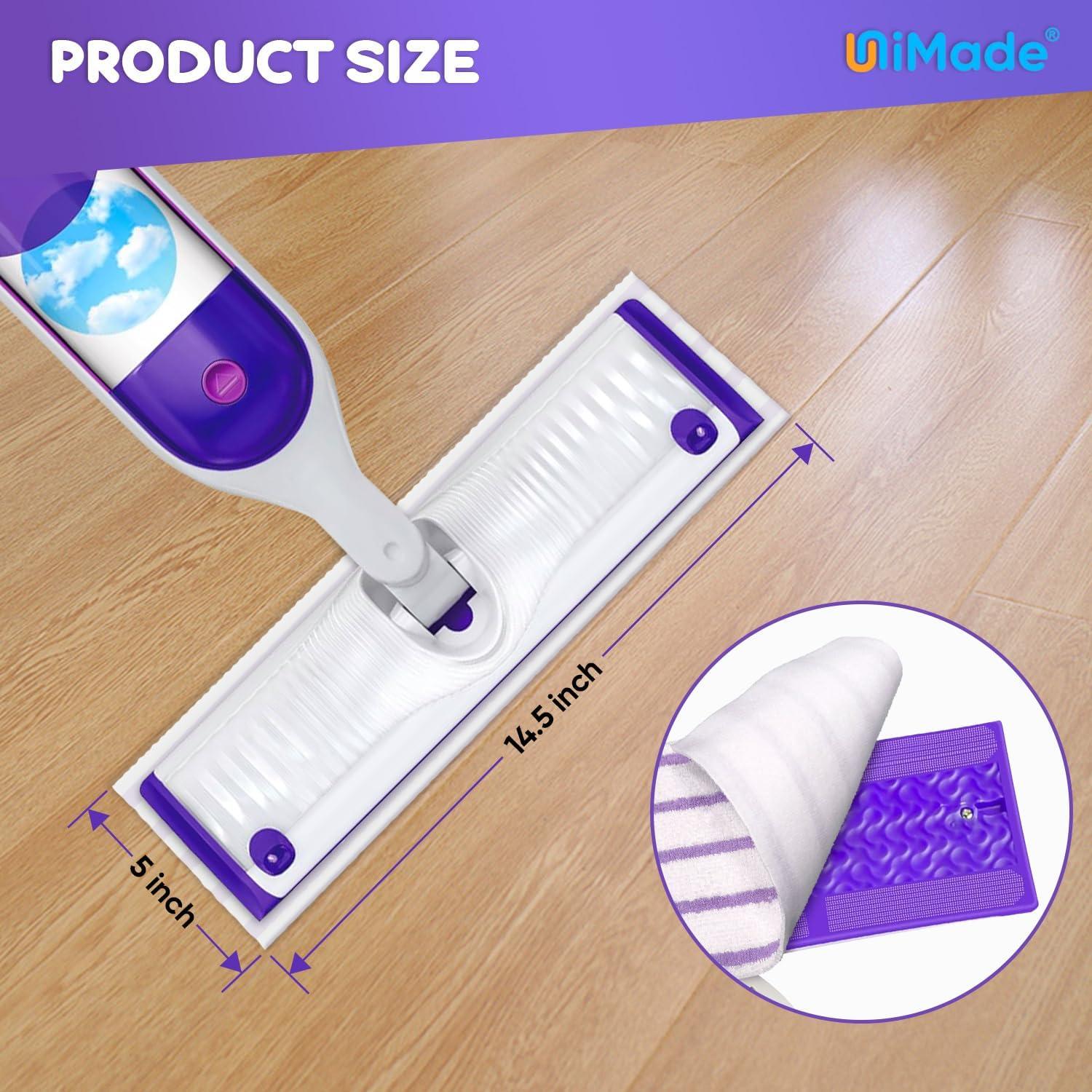 48 Almohadillas de Trapeador Microfibra UNIMADE 33-36.8 cm