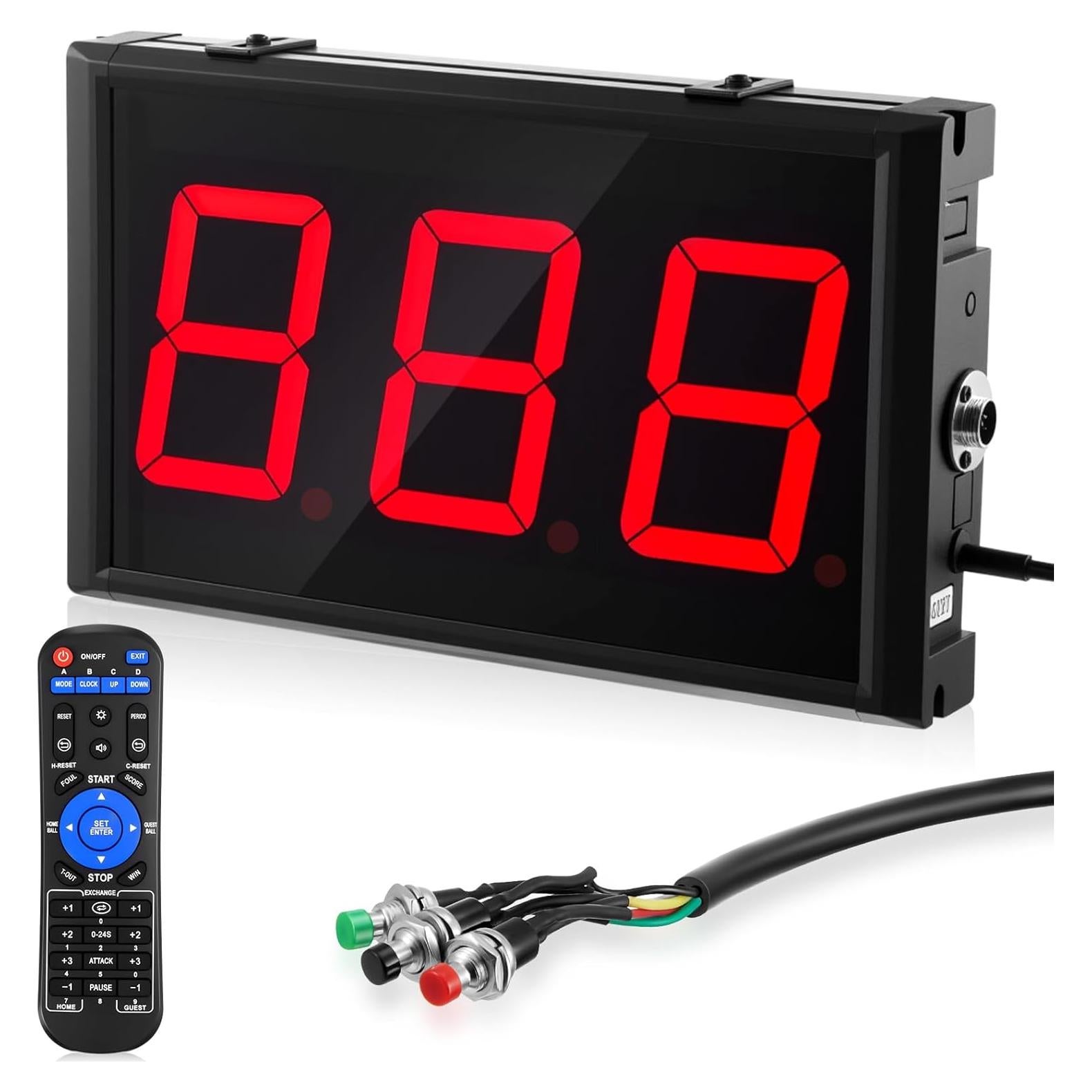 Contador Digital LED Relaxweex HAT1674 3 Dígitos con Control Remoto