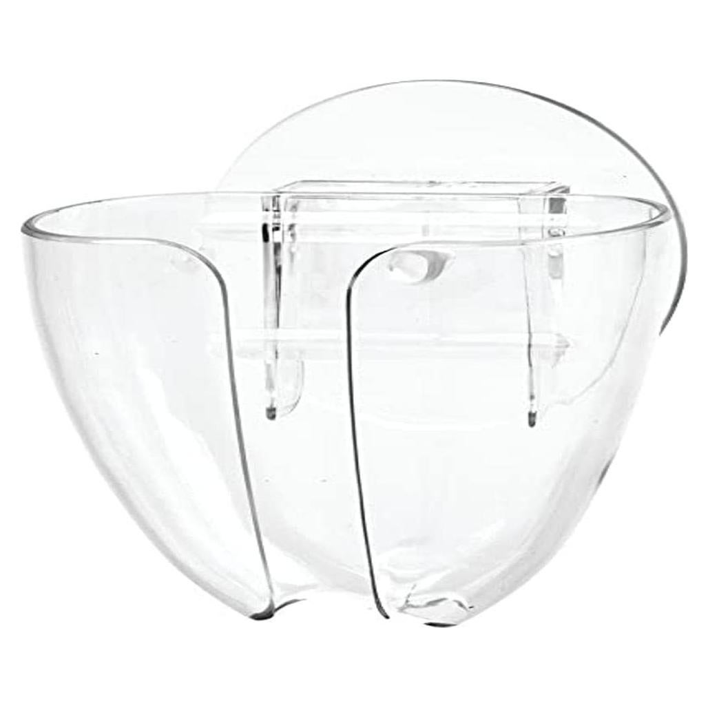 Soporte de Jabón de Ventosa iDesign Transparente 15.24 cm