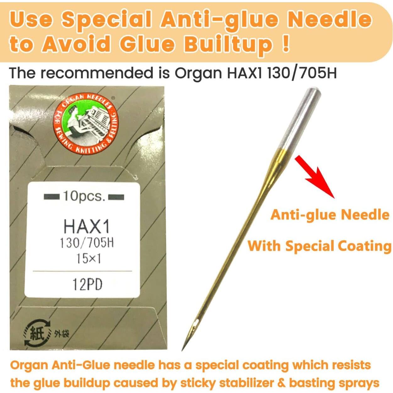 Estabilizador de Bordado Autoadhesivo New Brothread 30.48x27.43m