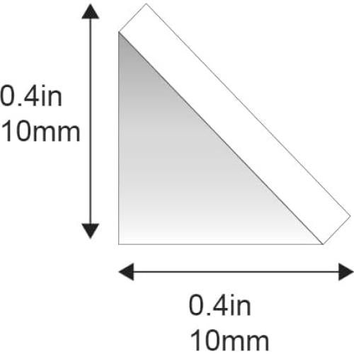 Esquinas de Foto Autoadhesivas 3L, 0.95 cm, Paquete de 250, Negro