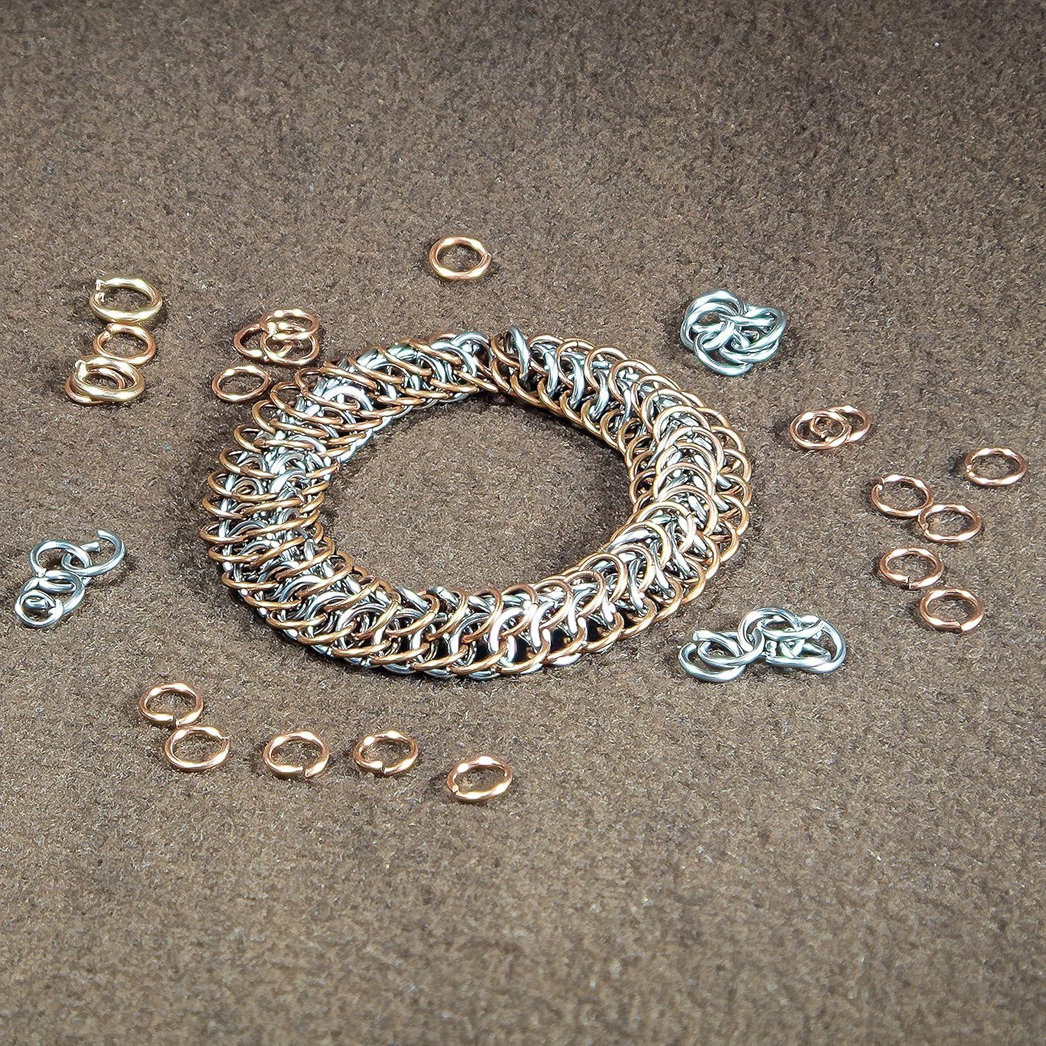 Anillas Abiertas The Beadsmith 4mm Cobre 144 Piezas 22 Gauge