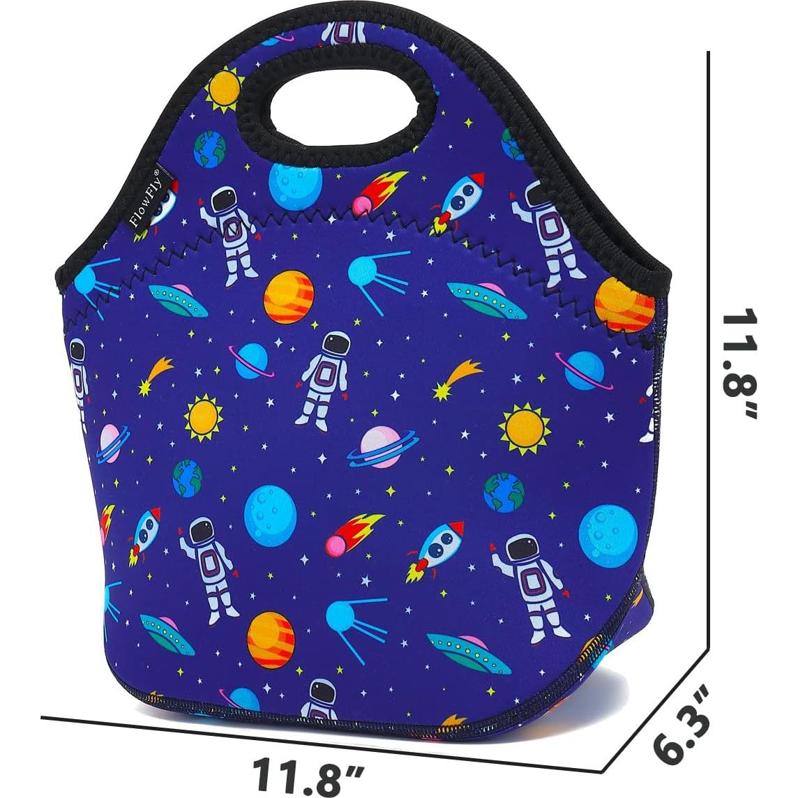 Bolsa de Almuerzo Neopreno FlowFly Astronauta 30x16x30 cm