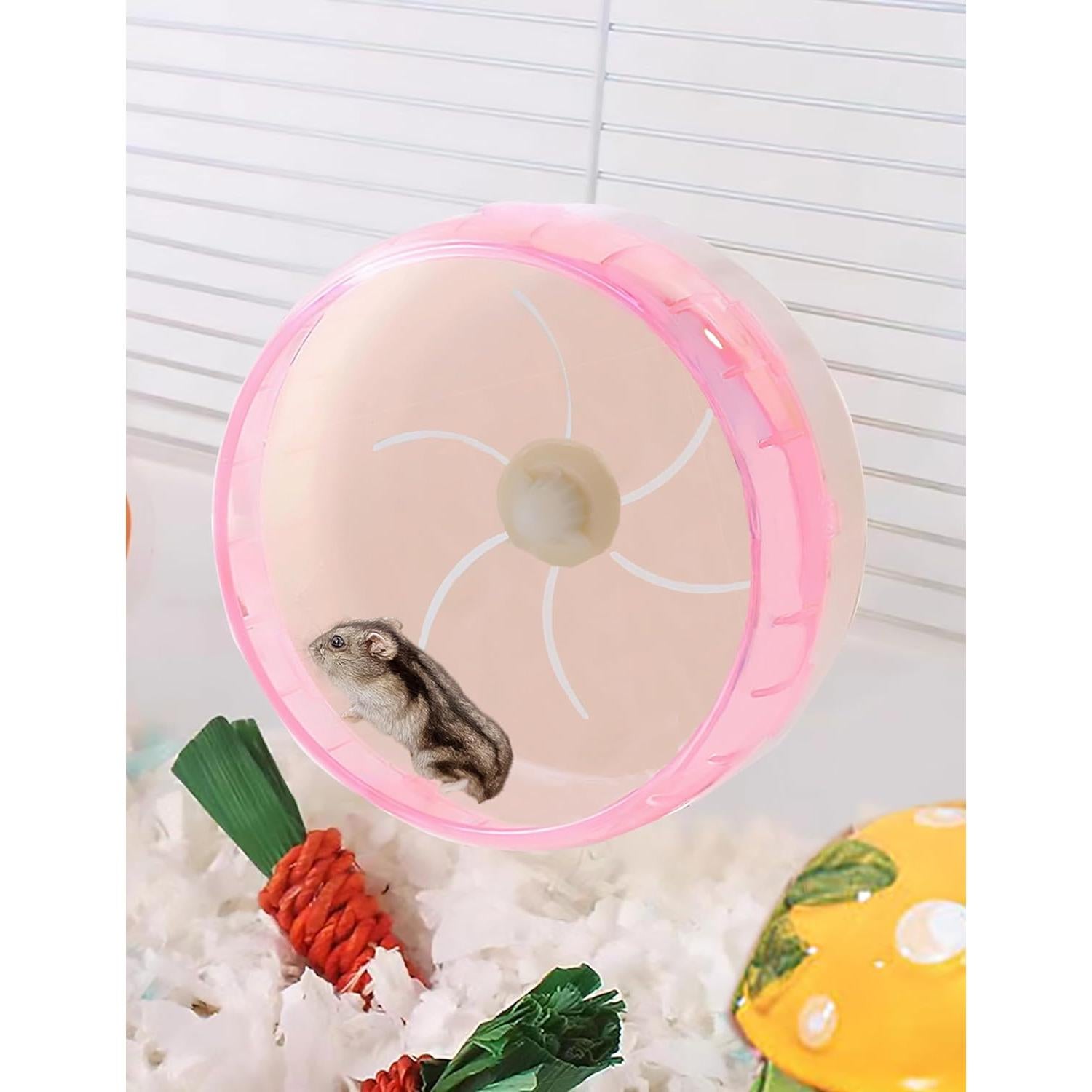 Rueda de Ejercicio Silenciosa para Hámster Sirvarni 22 cm