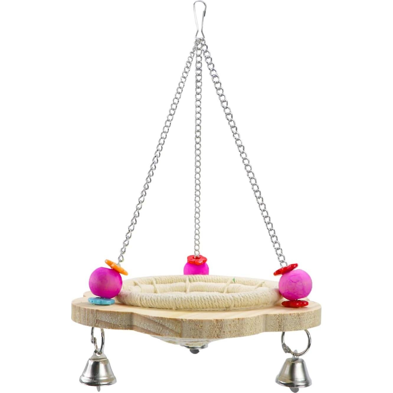 Cama Nido para Aves Wontee - Cuerda de Algodón 19x30cm