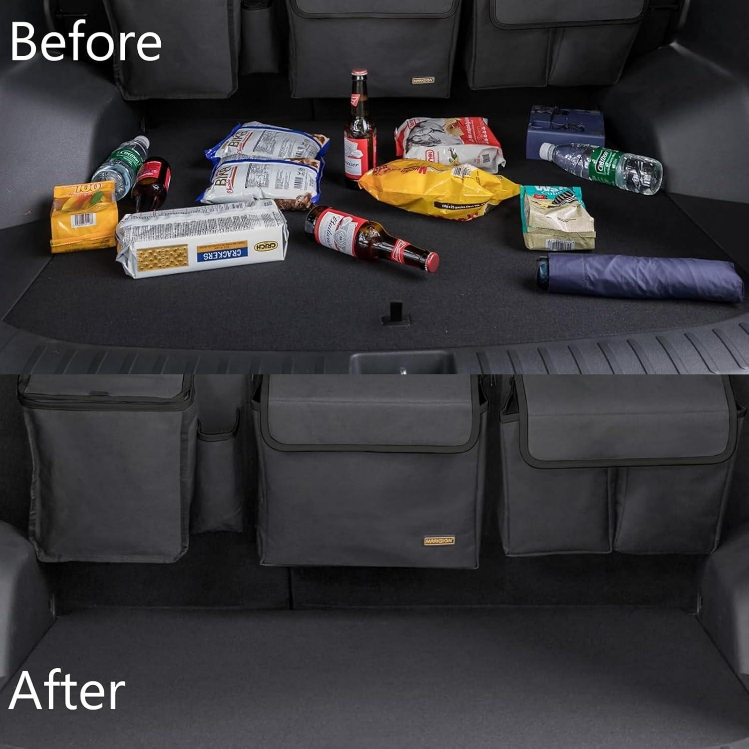 Organizador de Maletero de Coche MARKSIGN con Enfriador 6.81L