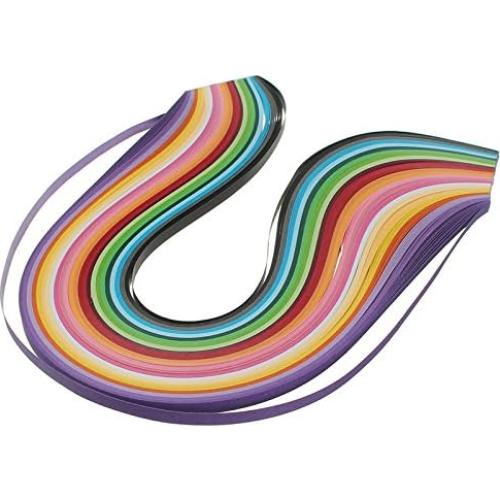Tiras de Papel Quilling ODETOJOY 3mm 260 Tiras 26 Colores DIY