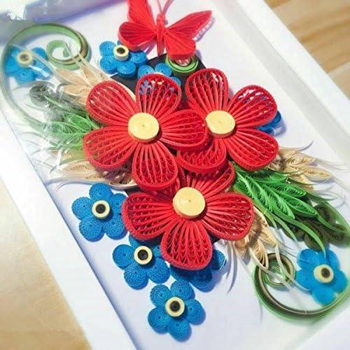 Tiras de Papel Quilling ODETOJOY 3mm 260 Tiras 26 Colores DIY