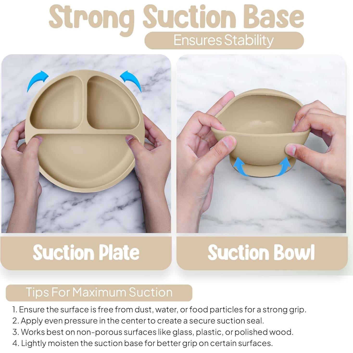 Juego de Alimentación O'doe 15 Piezas Silicona Bebé