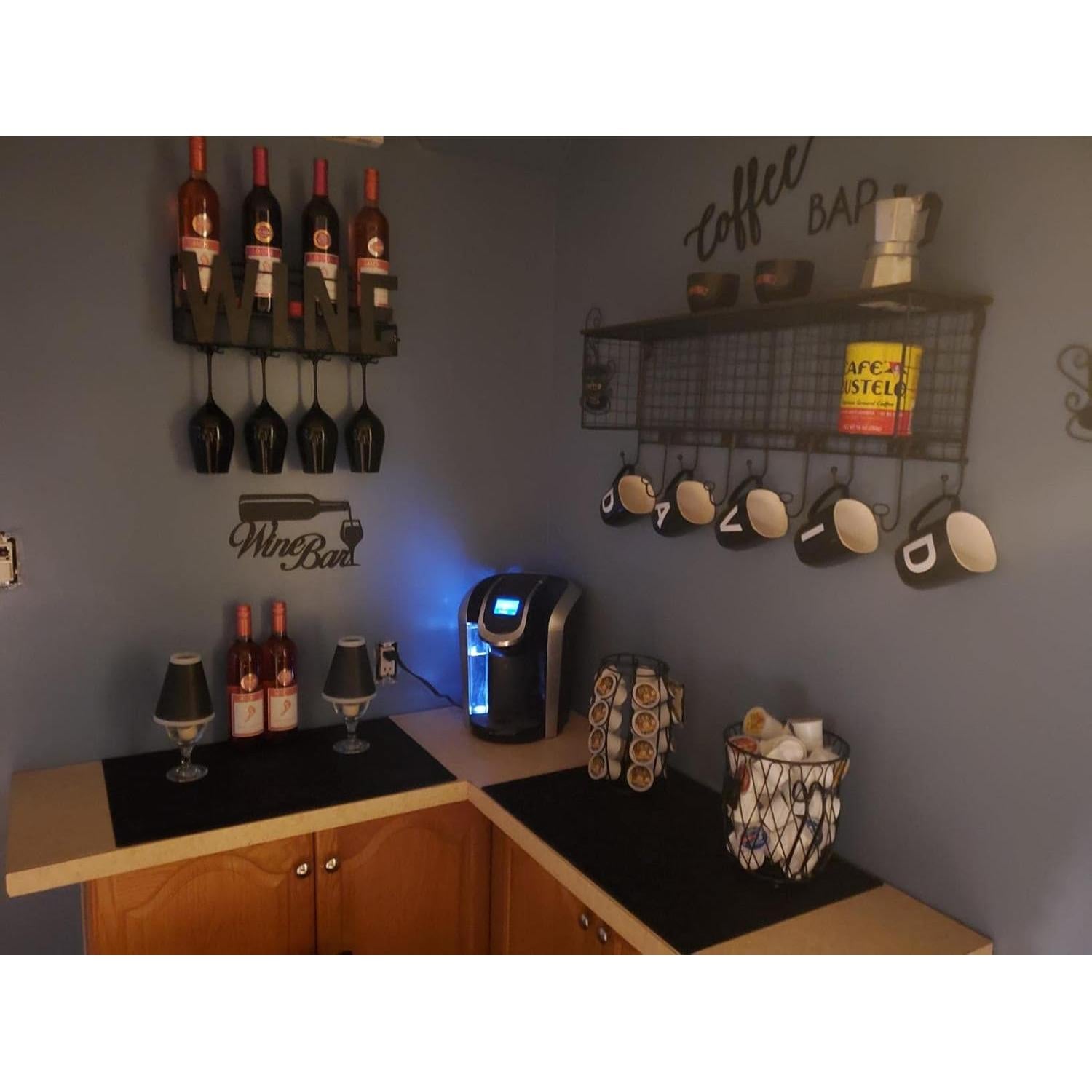 Mantel de Silicona Flexible Max2co 60x40cm Antideslizante Negro