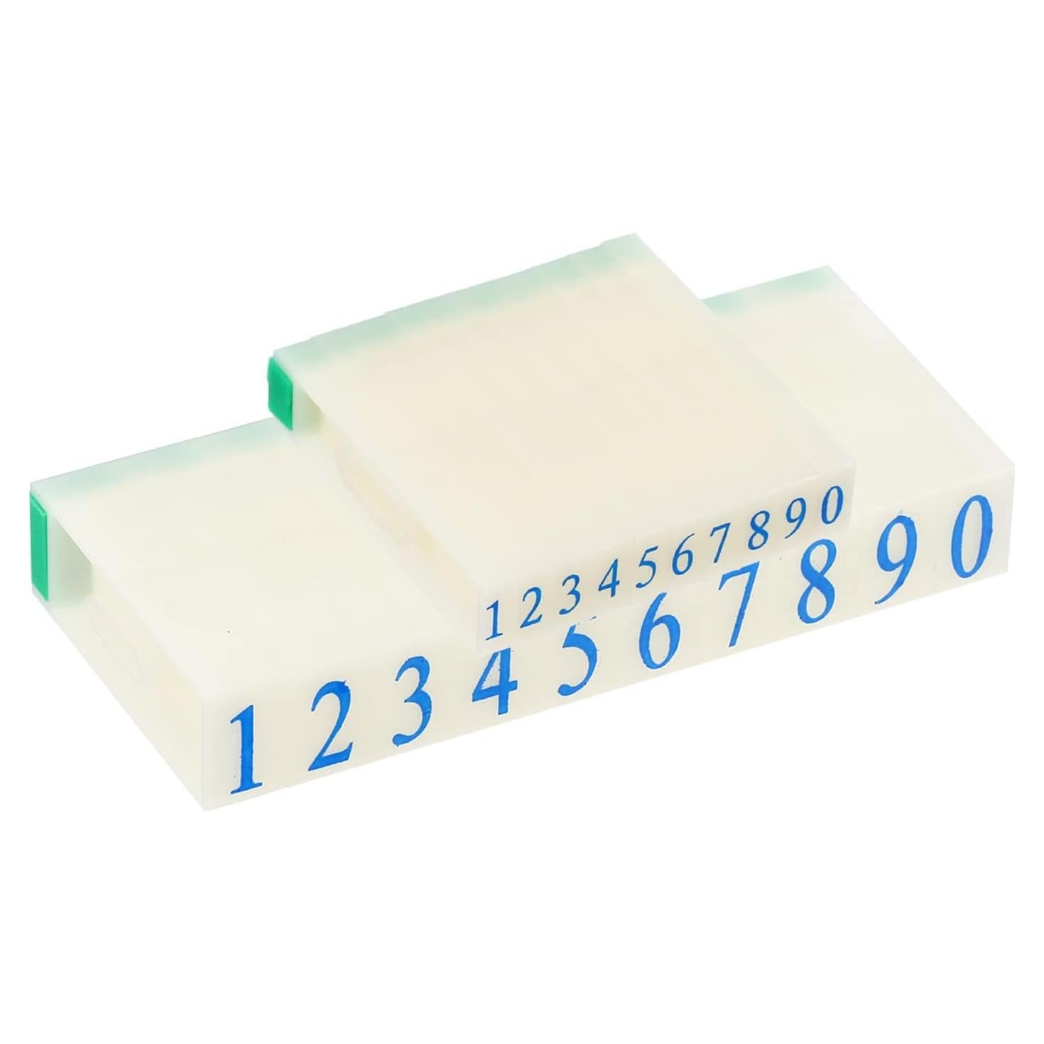 Sellos de Números Desmontables PATIKIL 0-9 para Manualidades