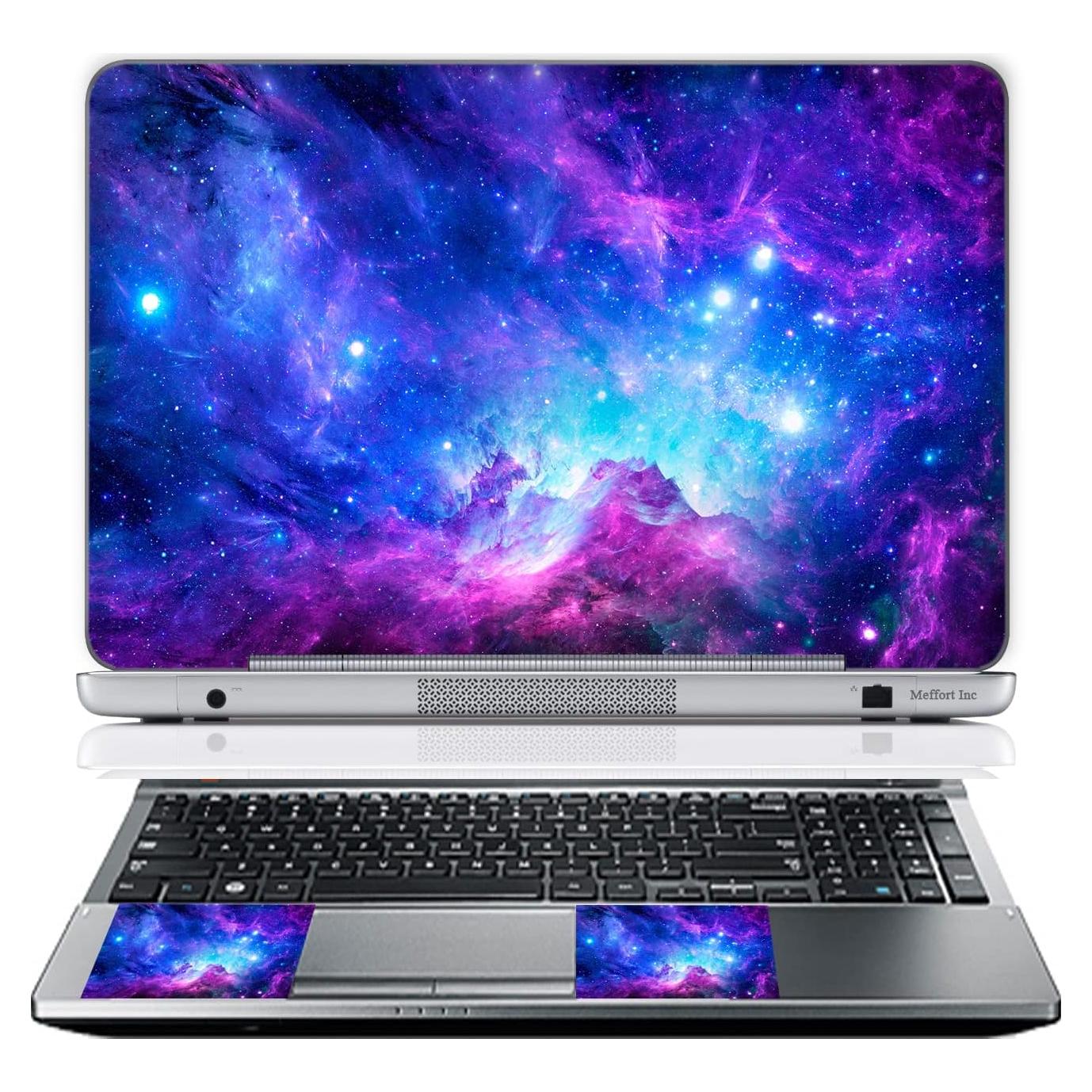 Pegatina Personalizada para Laptop Meffort Inc 30-31 cm Nubes Galácticas
