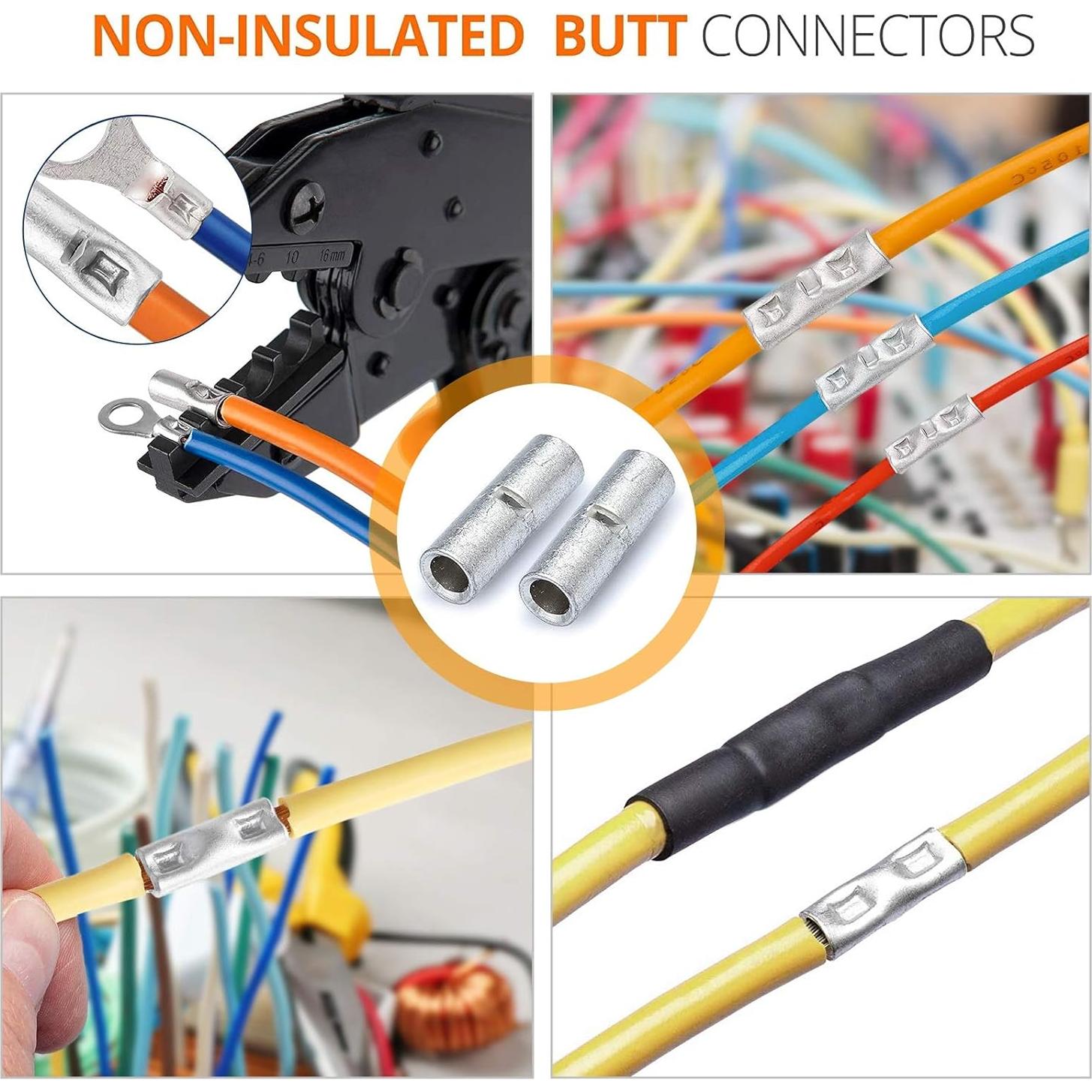 Conectores de Empalme SVAAR 1/0 AWG Cobre Estaño 6 Piezas