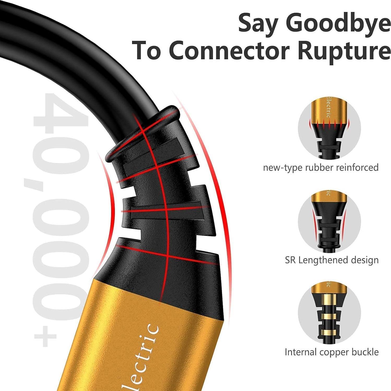 Paquete de 5 Cables Lightning SMALLElectric 30.48 cm Dorado