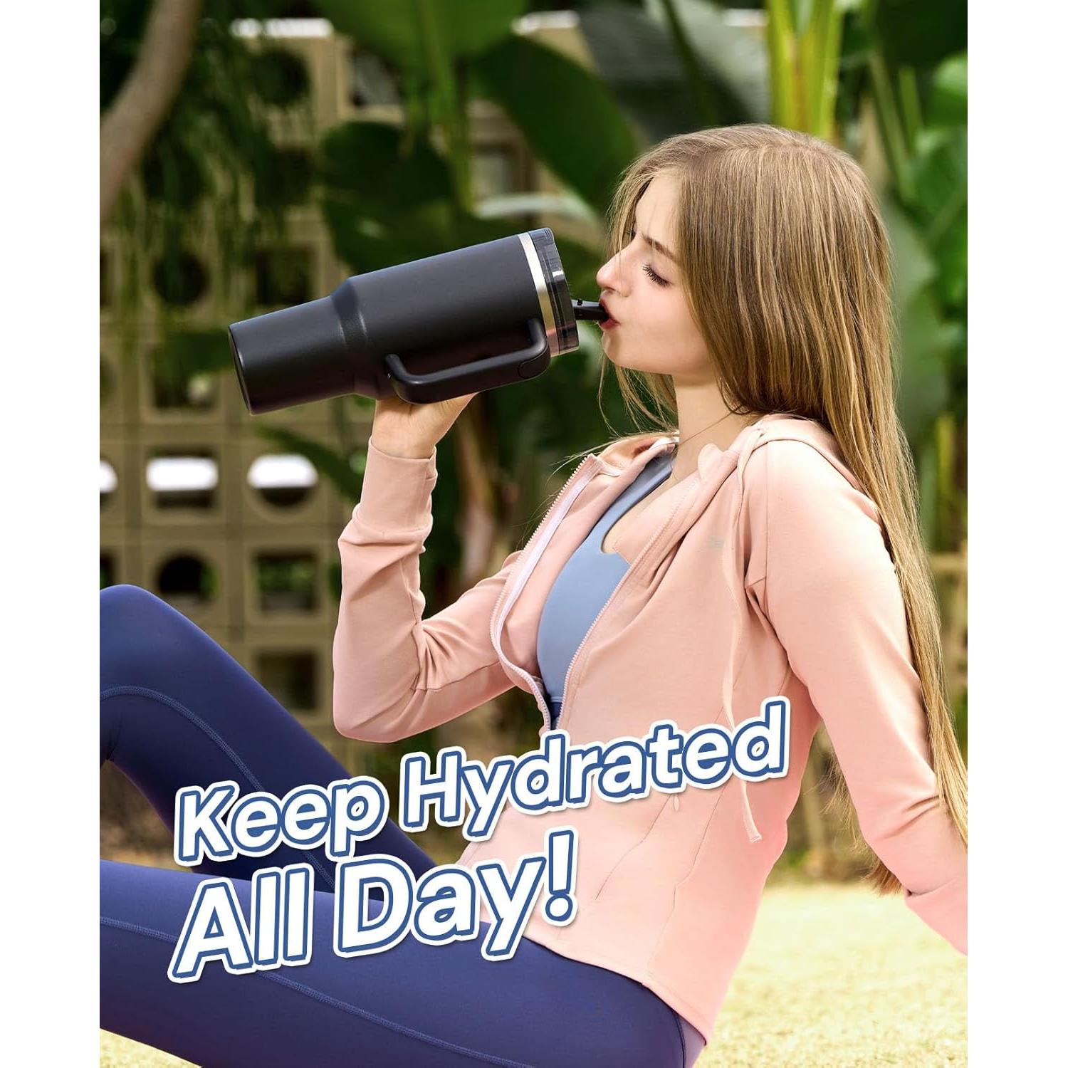 Tapa de repuesto Xrabbit para vaso Stanley 40 oz, a prueba de fugas