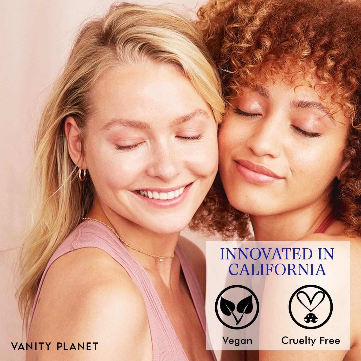 Cepillo Facial Sonic LED Azul Vanity Planet - Limpieza Profunda