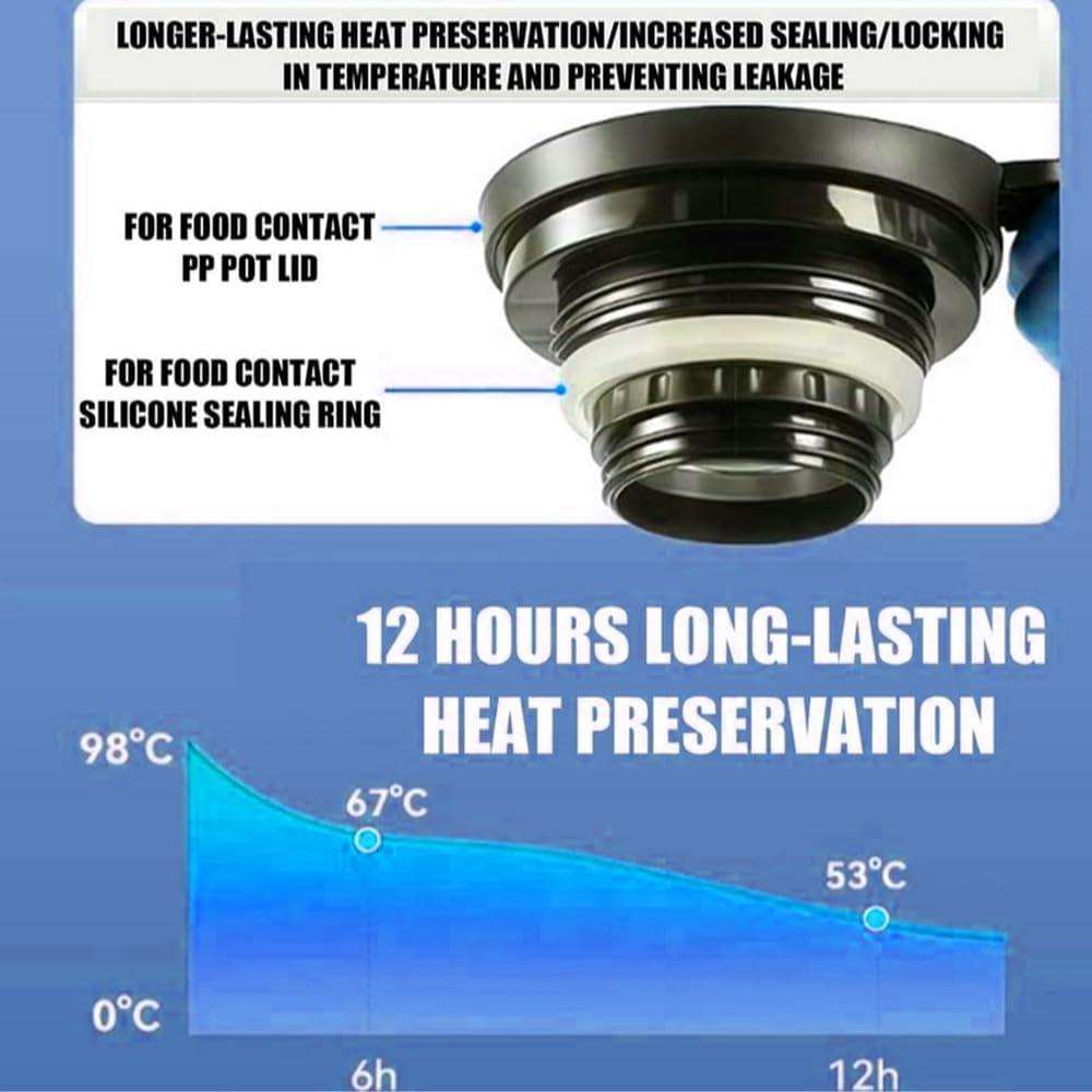 Tetera Floral Vintage TBHAPY 1.04L con Infusor y Acero Inoxidable