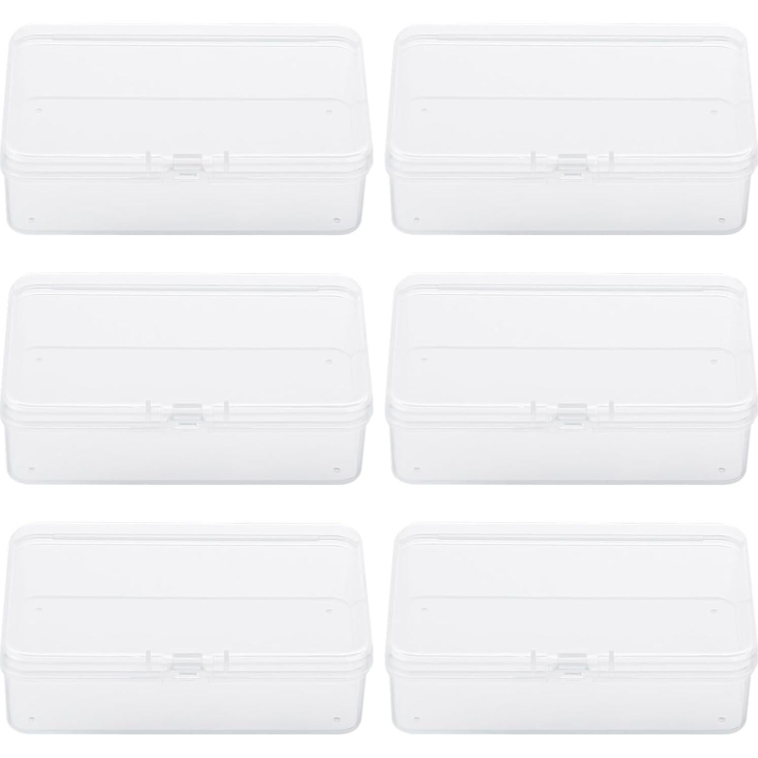 Organizador de Gomas para el Cabello BATTIPAW 6PCS Transparente