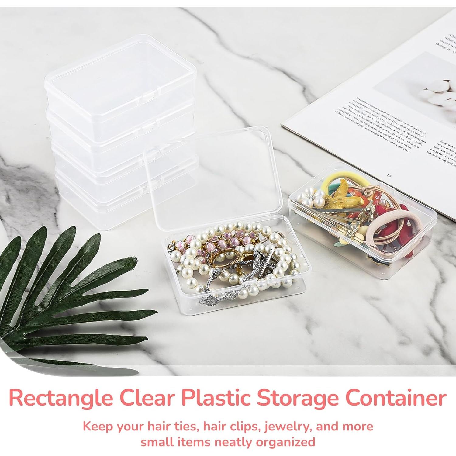 Organizador de Gomas para el Cabello BATTIPAW 6PCS Transparente