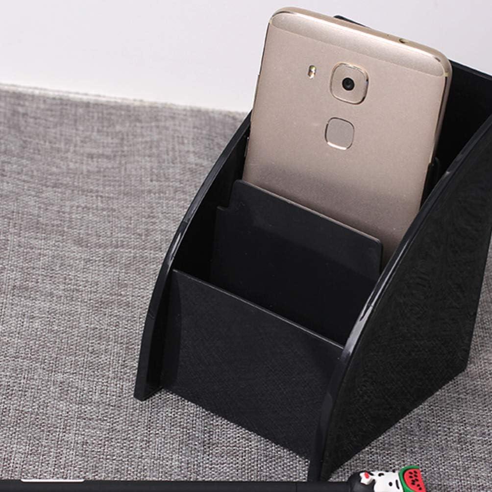 Soporte de Control Remoto DOITOOL con 3 Compartimentos Negro