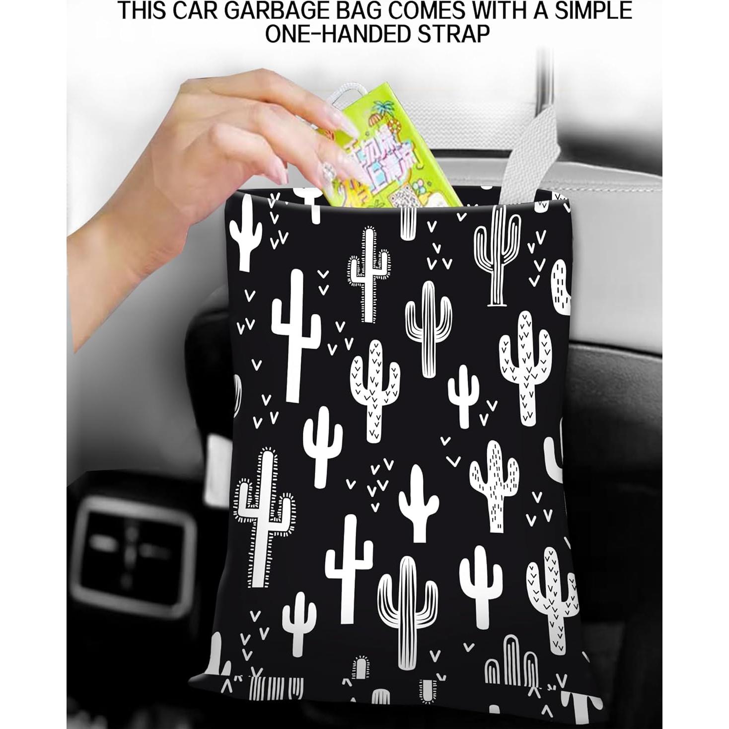 Basurero de Auto ANKVRP Cactus Abstracto Colgante 30x23.9cm