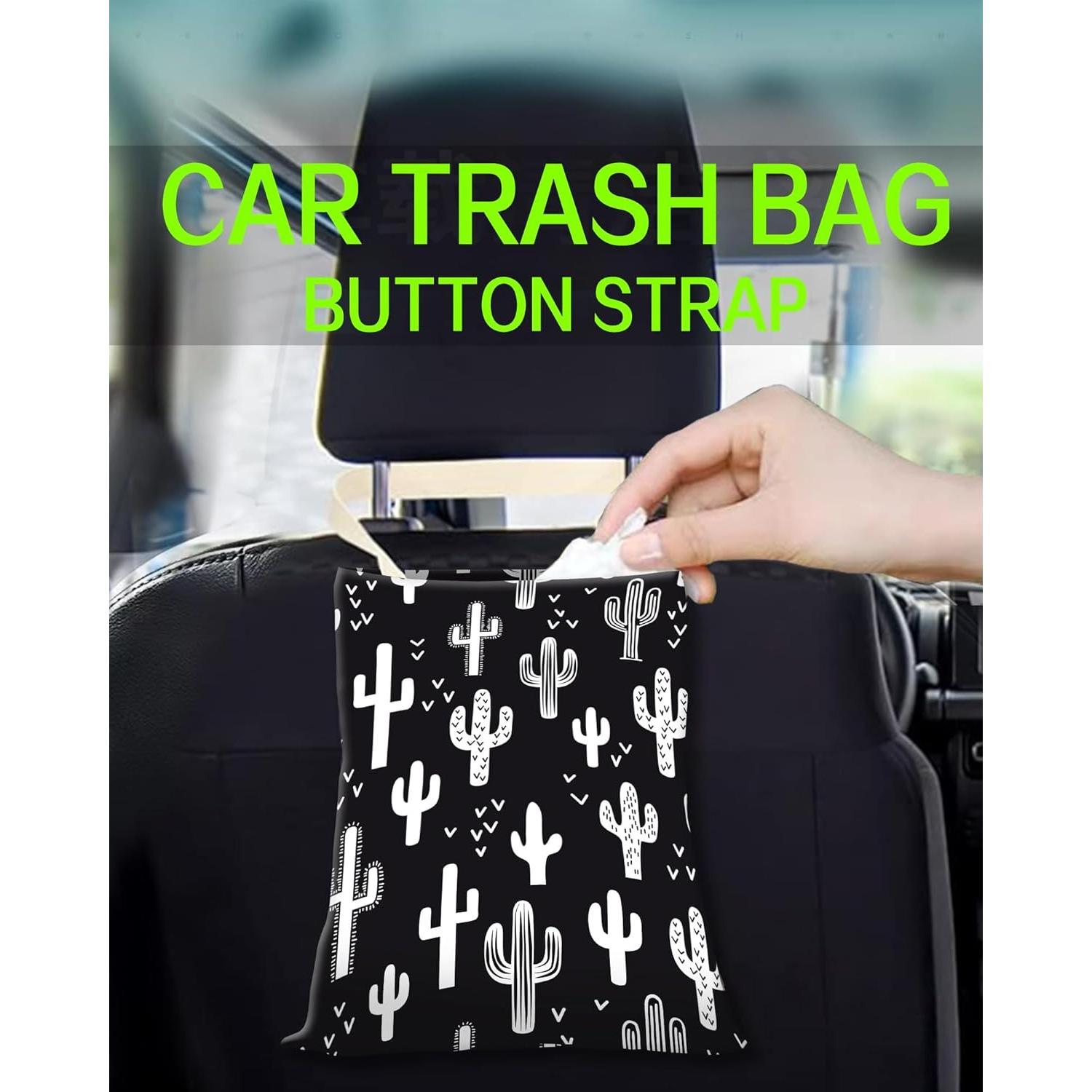 Basurero de Auto ANKVRP Cactus Abstracto Colgante 30x23.9cm