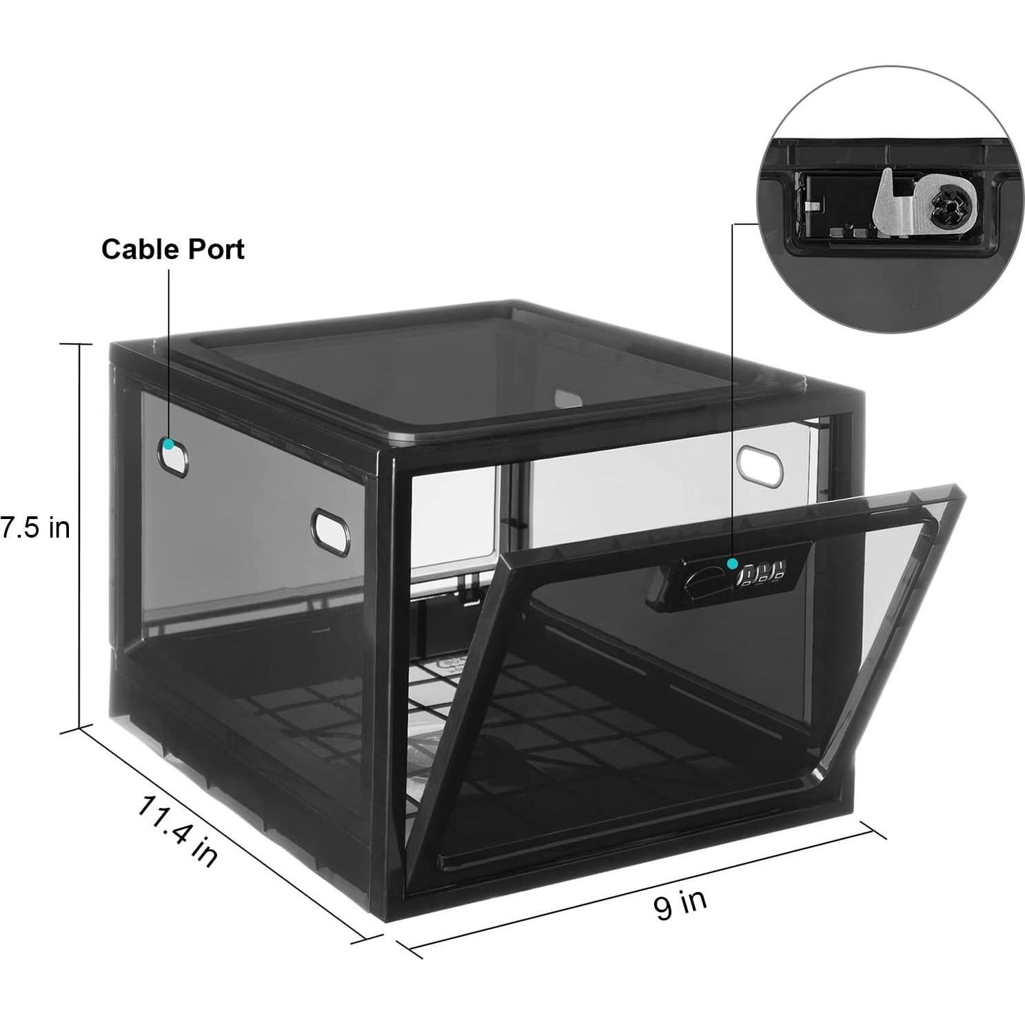 Caja de Seguridad para Medicamentos Lalifebuss 29x23x19cm