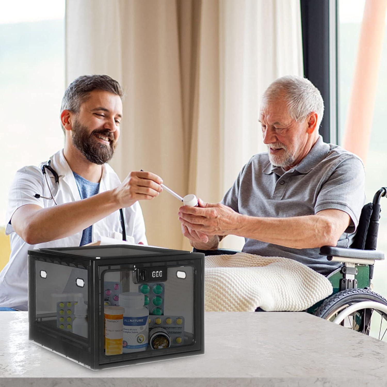 Caja de Seguridad para Medicamentos Lalifebuss 29x23x19cm