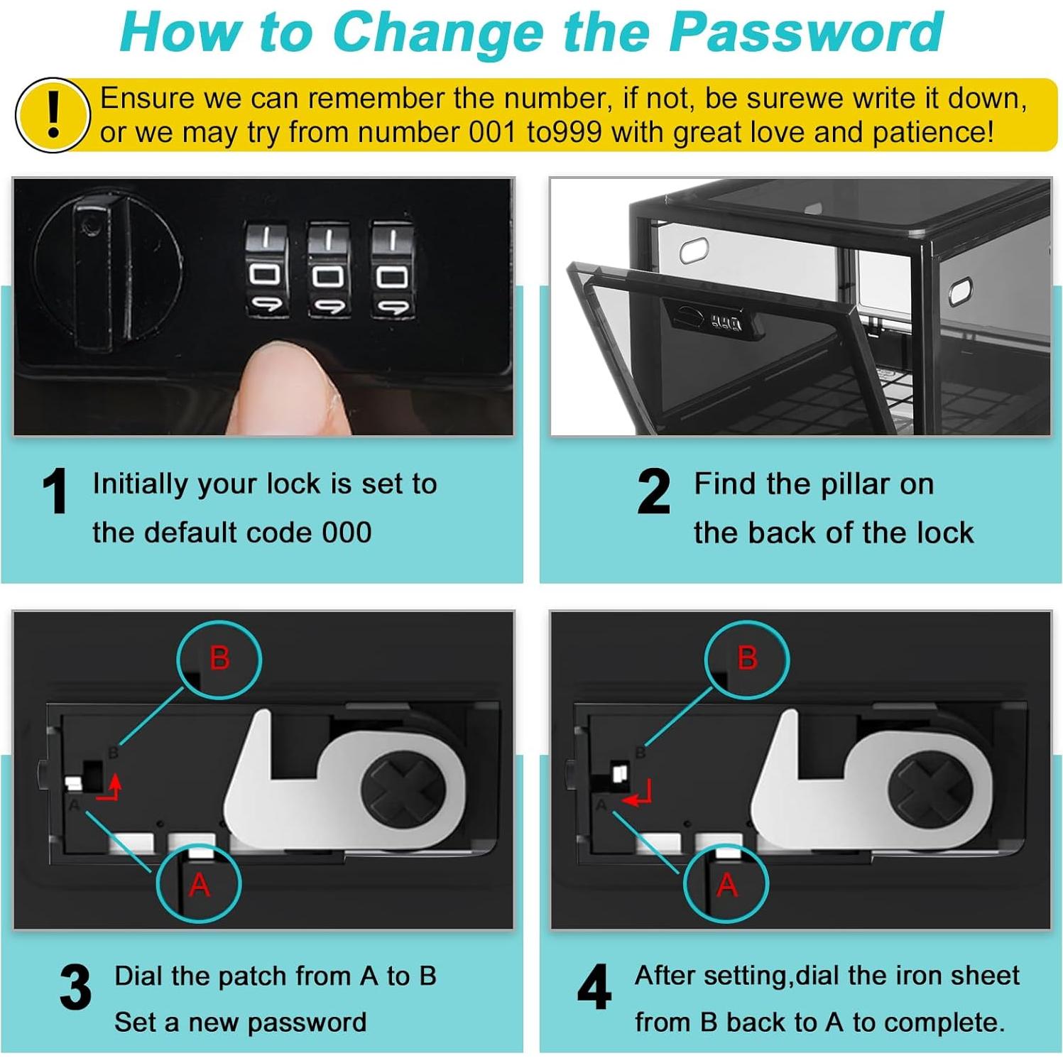 Caja de Seguridad para Medicamentos Lalifebuss 29x23x19cm
