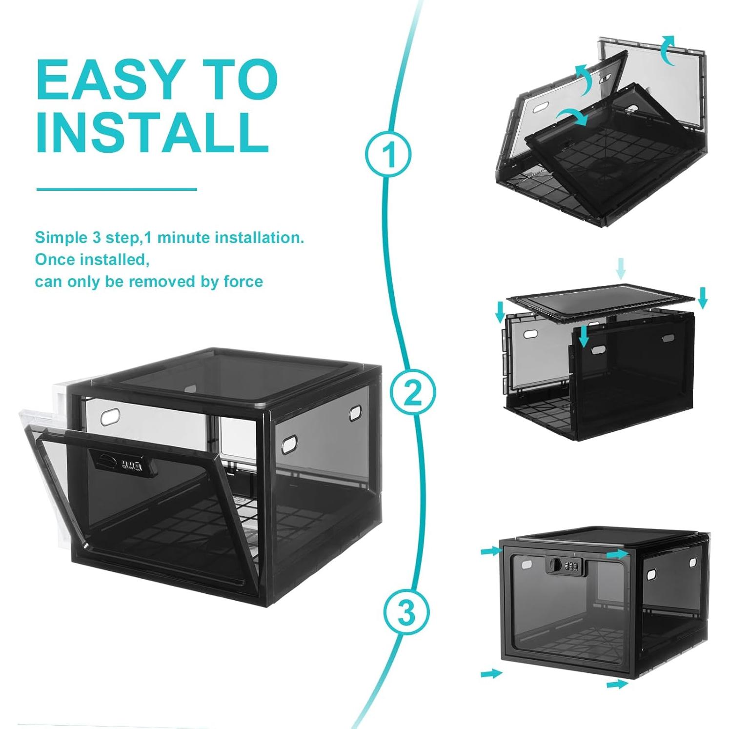 Caja de Seguridad para Medicamentos Lalifebuss 29x23x19cm