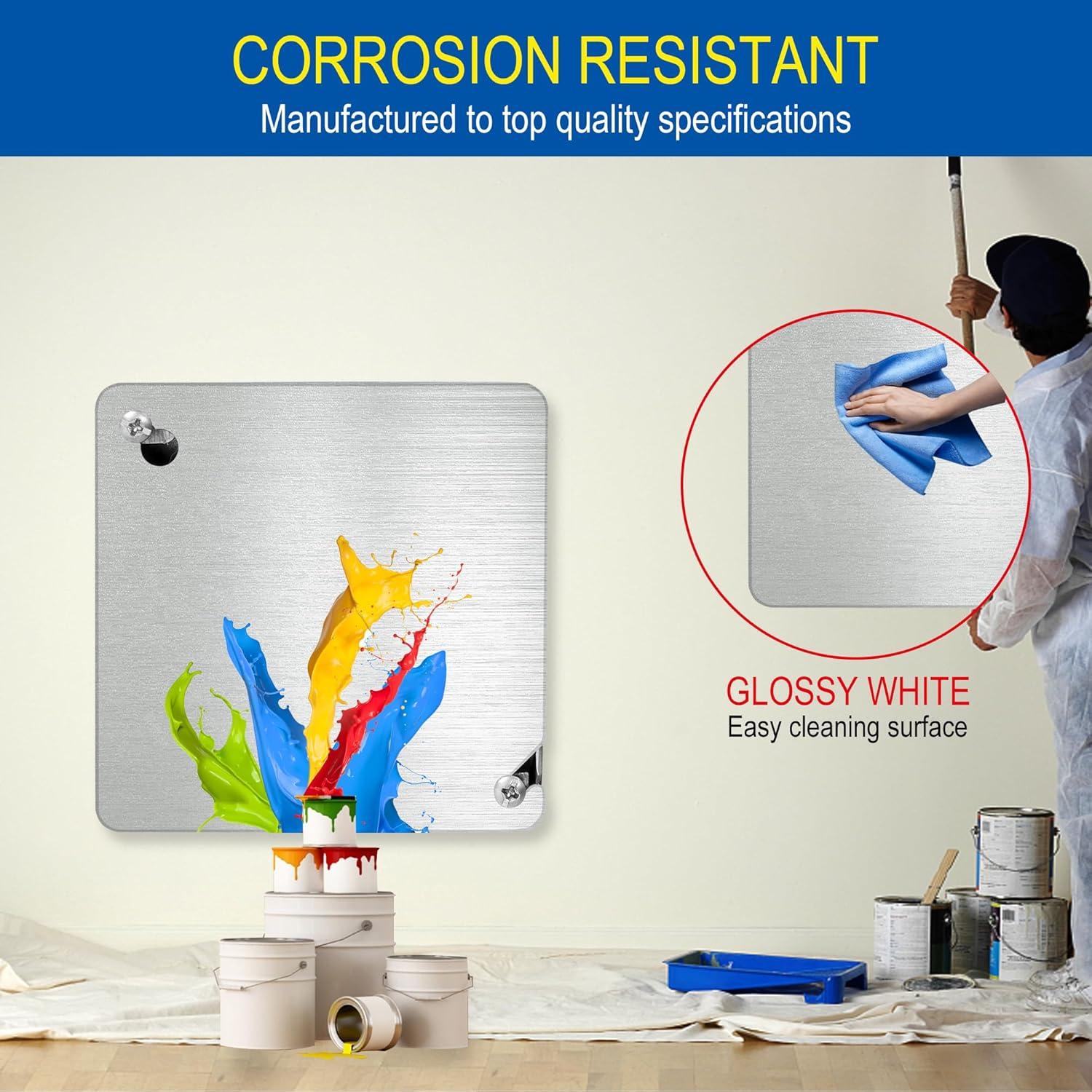 Cubiertas de Caja Eléctrica Metálicas Laowu 4 Piezas 10.16 cm